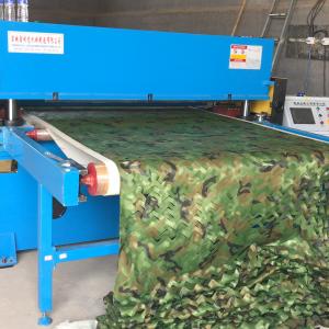 camo fabric patterns camouflage net cutting machine