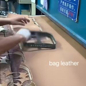 leather bag die cutting machine