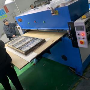 PET/PE/PS tray packaging plastic cutting machine